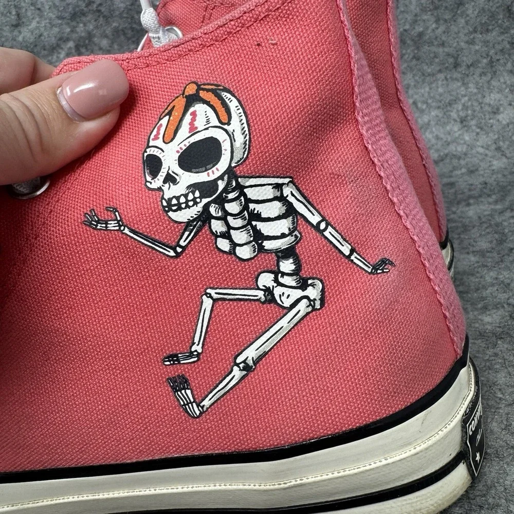 Converse Chuck Dia de los Muertos Mens Shoes Size 8 Women 10 Day of the‎ Dead - Picture 4 of 10